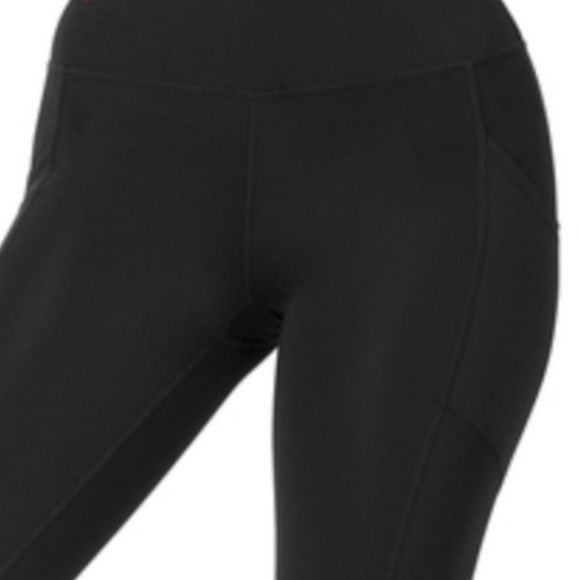 Zenana Athletic Wide Waistband Leggings with Leg Pock - Picture 2 of 4